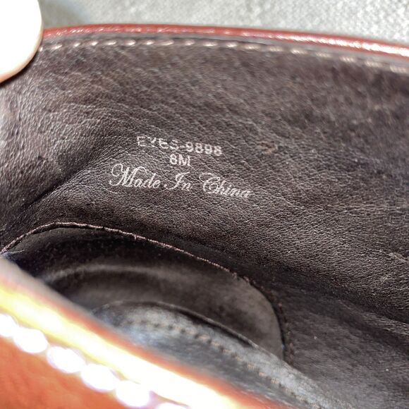 Donald Pliner Men’s Ankle Boots Size 8 M Brown Leather Going out Party Fun - Picture 3 of 12